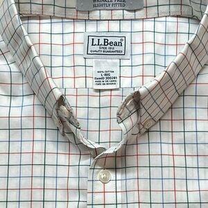 L.L.Bean Short Sleeve Button Down